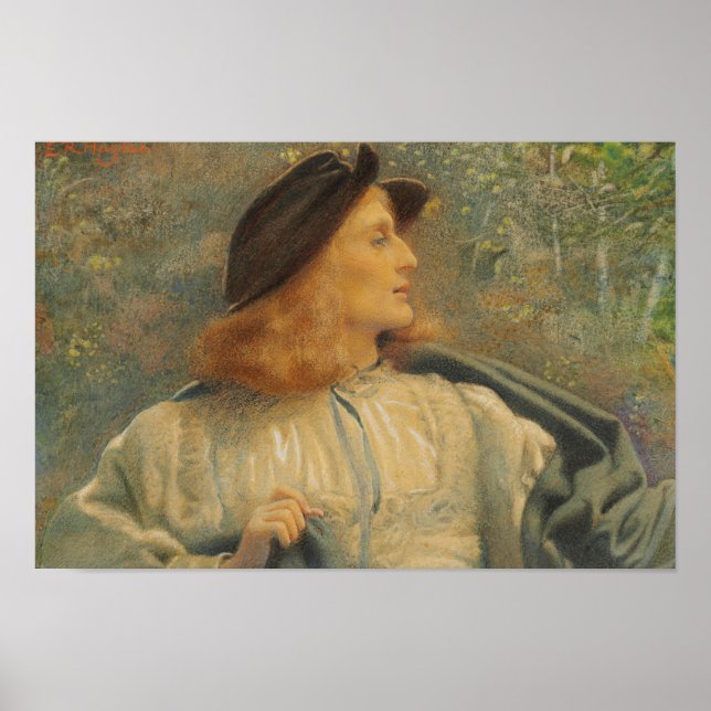 Edward Robert Hughes - Orlando Poster (Front)