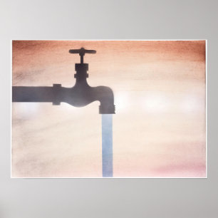 Edward Ruscha - Faucet - Pop Art Poster