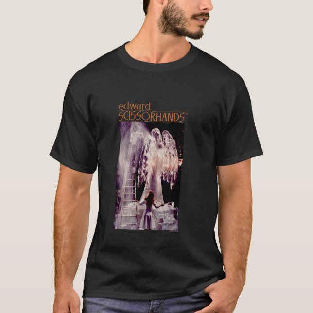Edward Scissorhands Iconic Ice Angel Sculpture Big T-Shirt (Front)