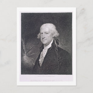 Edward Shippen (1729-1806) engraved by Edward Well Postcard