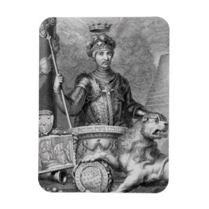 Edward The Black Prince (1330-76) after the monume Magnet
