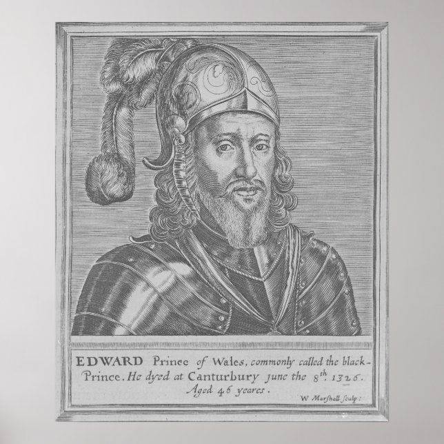 Edward, the Black Prince Poster (Front)