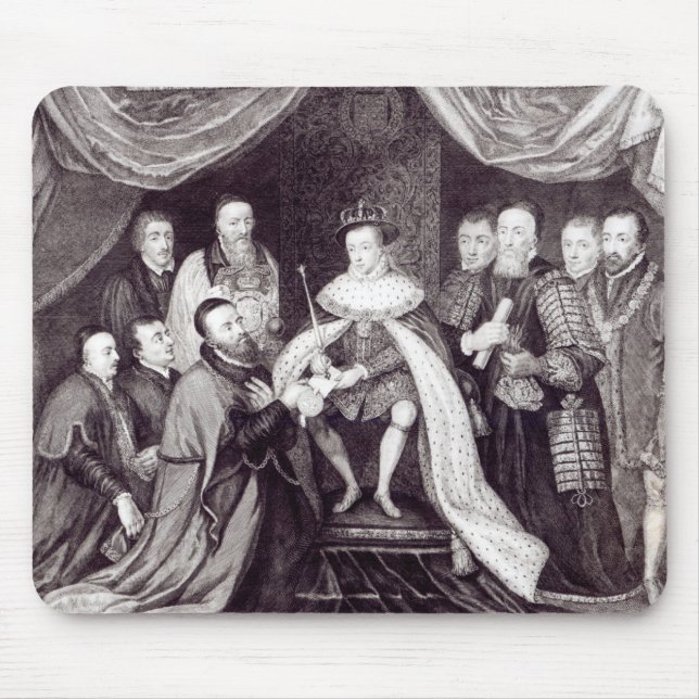 Edward VI Granting the Charter Mouse Mat (Front)