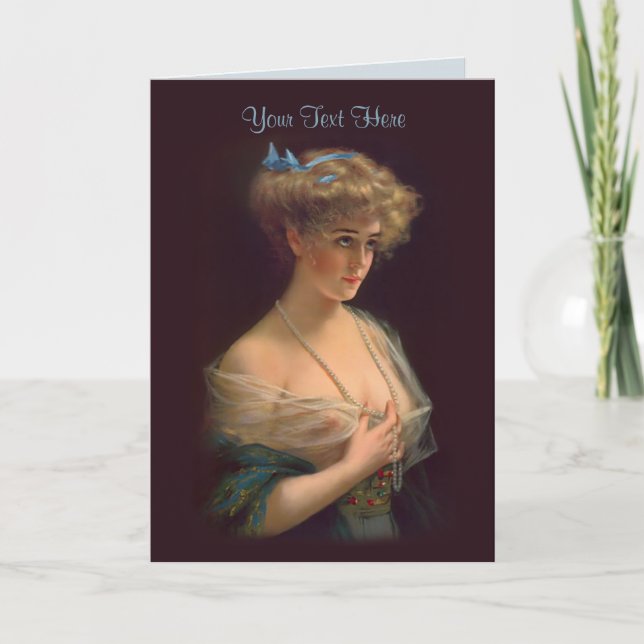 Edwardian Beauty Card (Front)