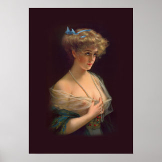 Edwardian Beauty Poster