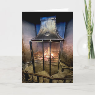 Edwardian Fireplace Card