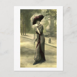 Edwardian Lady Postcard