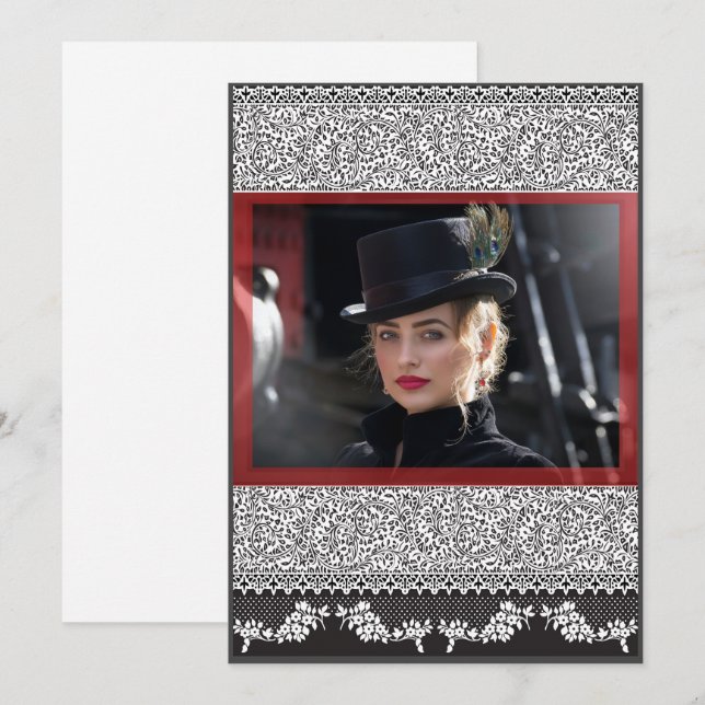 Edwardian Note Card (Front/Back)