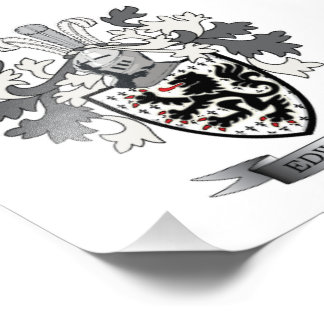 Edwards Family Crest Coat of Arms Photo Print