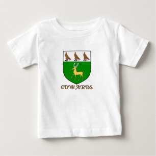 Edwards Family Shield Baby T-Shirt
