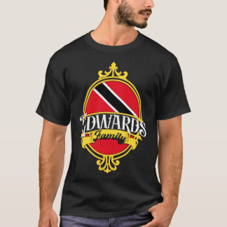 Edwards Family Trinidad and Tobago Flag T-Shirt