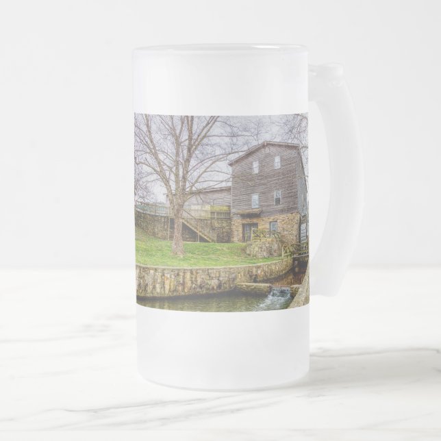 Edwards Mill Frosted Mug (Front Right)