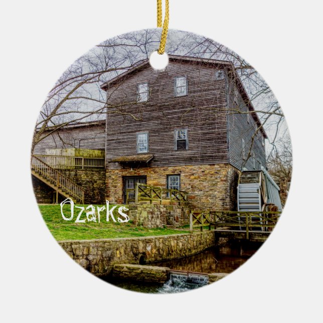 Edwards Mill Ornament (Front)