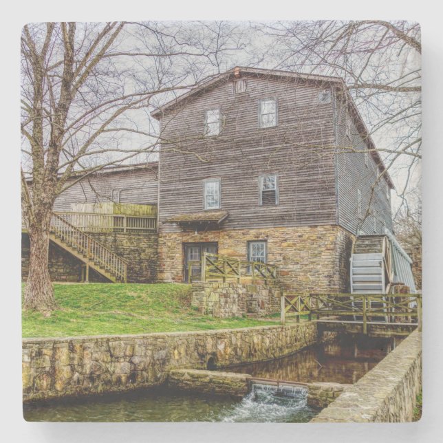 Edwards Mill Stone Coaster (Front)