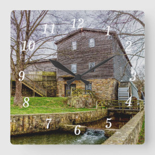 Edwards Mill Wall Clock