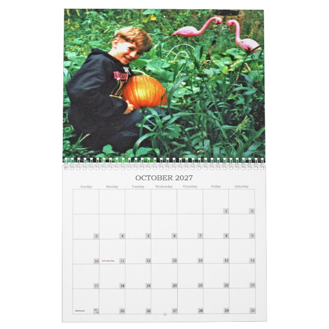 Edwards, Missouri 2022 Personalised Calendar (Oct 2027)