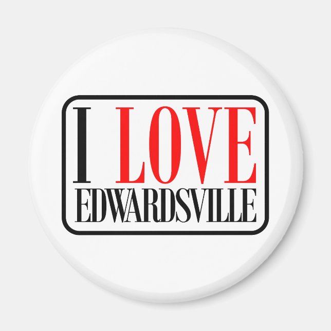 Edwardsville, Alabama Magnet (Front)