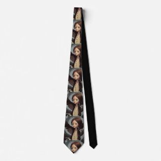 Edwin gothic black crow grunge  tie