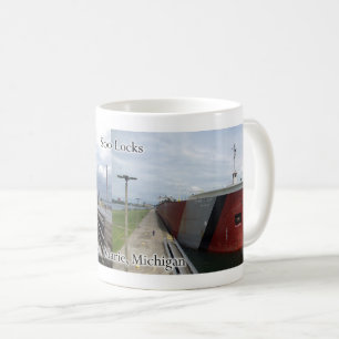 Edwin H. Gott at Soo Locks mug