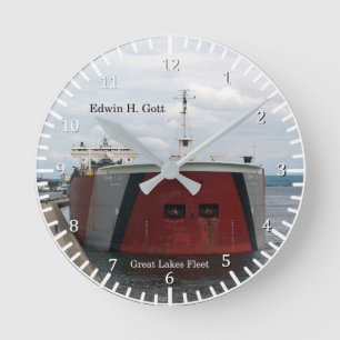 Edwin H. Gott clock