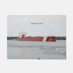 Edwin H. Gott door mat