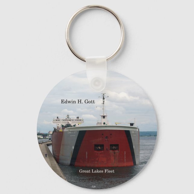 Edwin H. Gott key chain (Front)