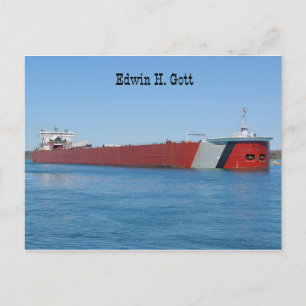 Edwin H. Gott post card
