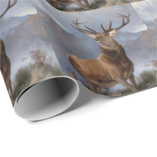 Edwin Henry Landseer   The Monarch of the Glen Wrapping Paper