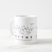 Edythe peptide name mug (Front Left)