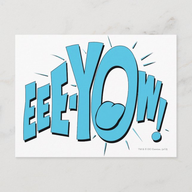 EEE-YOW! POSTCARD (Front)