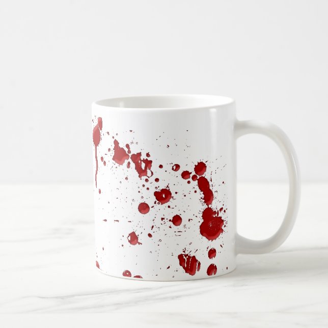 Eeew, is that blood on your coffee mug (Right)
