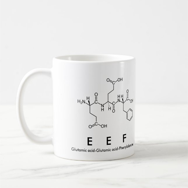 Eef peptide name mug (Left)