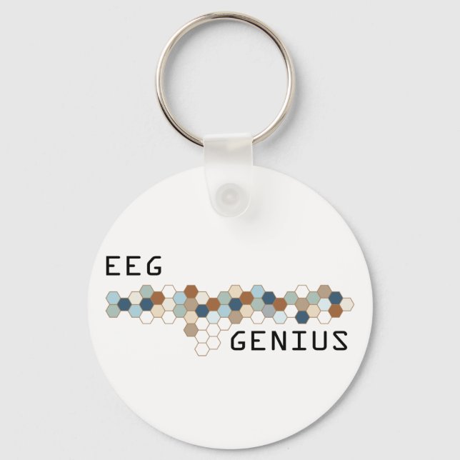 EEG Genius Key Ring (Front)
