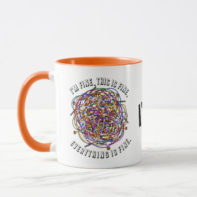 EEG I'm Wired Mug (Left)