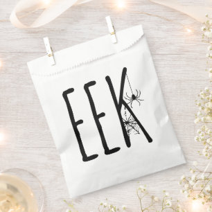 EEK Spooky Spider Halloween Party Favour Bags