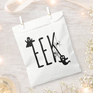EEK Whimsical Ghost, Spooky Halloween Party Favour Bags