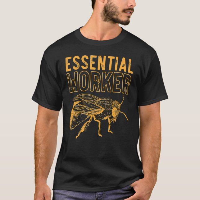 Eekeeping Beekeeper Honey Bees Environmental 1 T-Shirt (Front)