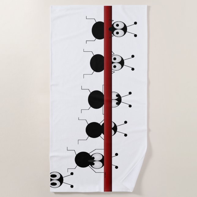 Eeks Beach Towel (Front)