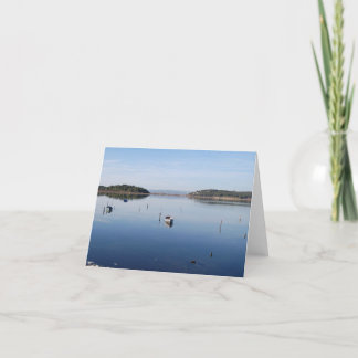 Eel Lake, Gruissan Holiday Card