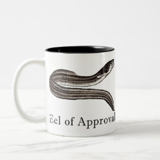 Eel of Approval Two-Tone Coffee Mug