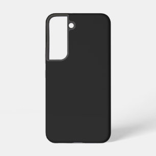 Eerie Black Solid Colour Samsung Galaxy Case