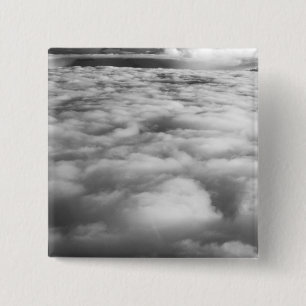 Eerie cloudscape at sunrise. 15 cm square badge