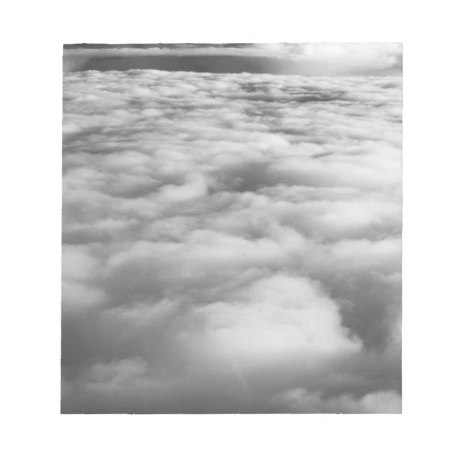 Eerie cloudscape at sunrise. notepad (Front)