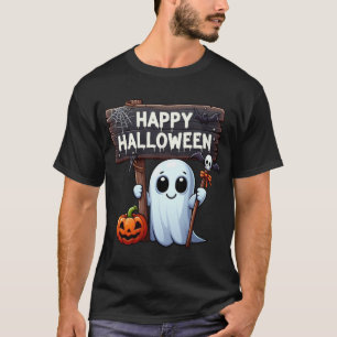 Eerie Echoes: A Halloween Tale   Men's T-shirt