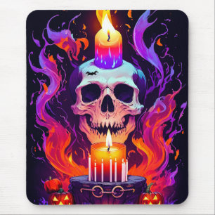 Eerie grin Skull Mouse Mat
