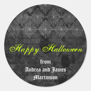 Eerie Halloween sticker