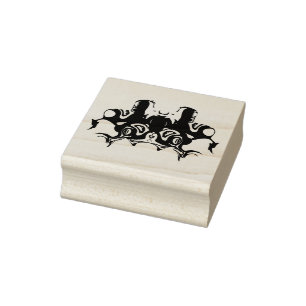 Eerie joker 1 rubber stamp