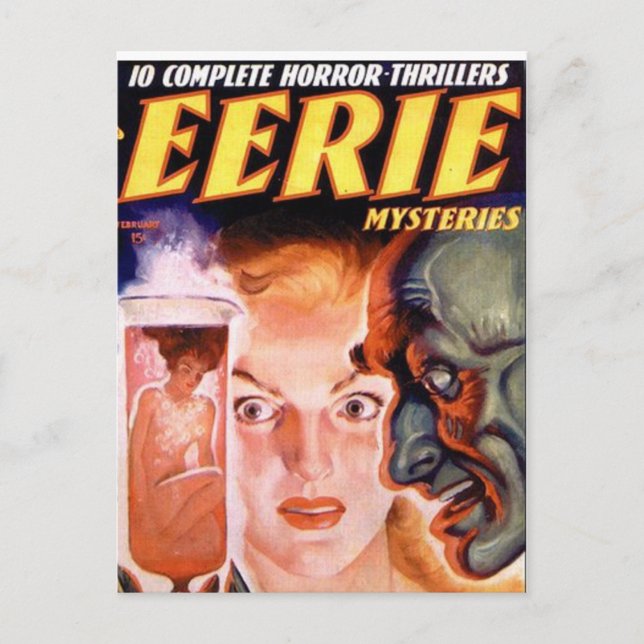 Eerie Mysteries 1 Postcard (Front)