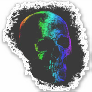 EERIE SKULL Rainbow