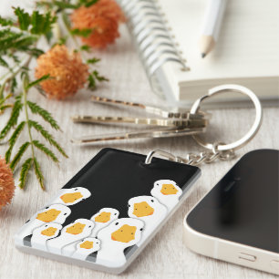 Eerie Surveillance: Geese Monitoring from Space Key Ring